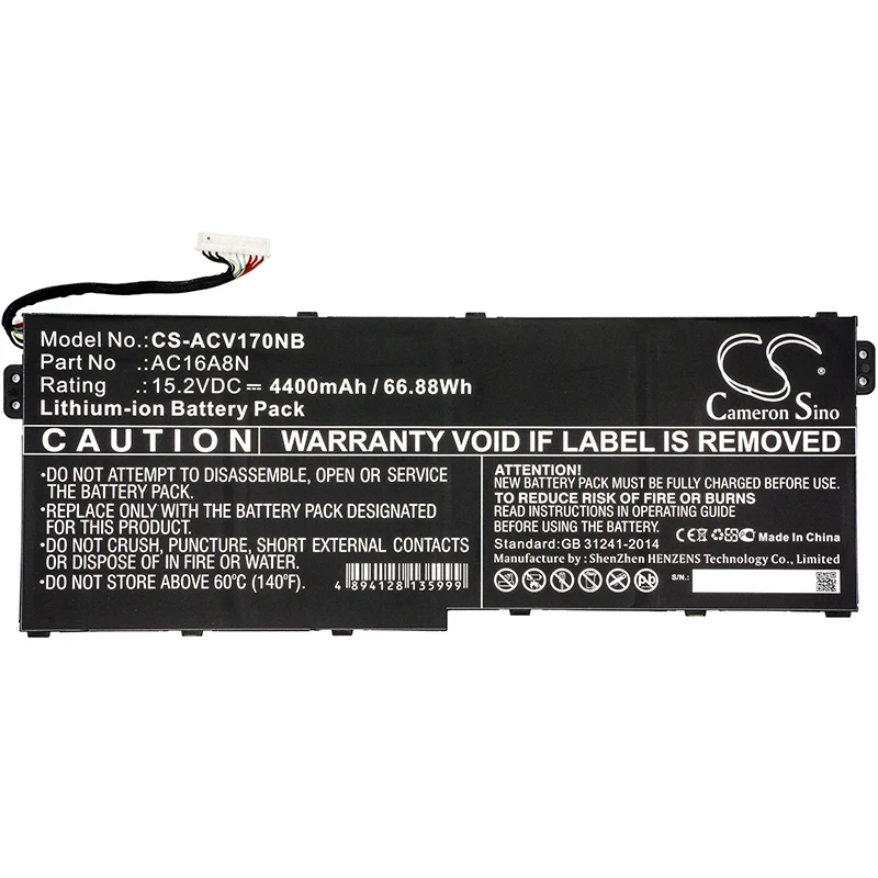 Обновление Кэмерон Sino батарея для acer Aspire V17 Nitro, Aspire V17 Nitro BE, VN7-791G-792A