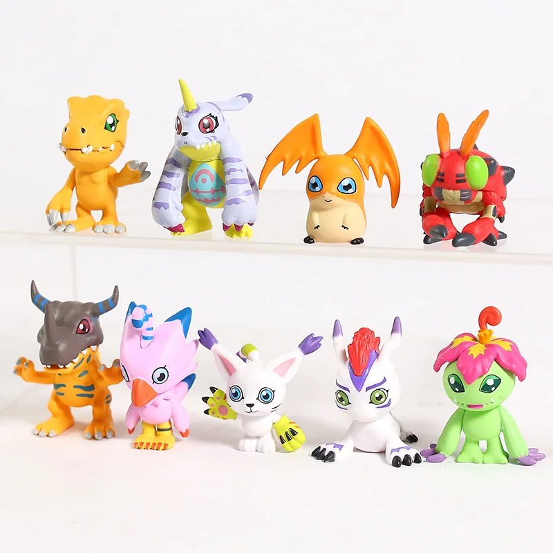 12cm Mini Digimons Digita Dragon Dinosaur Agumon Gabumon Gomamon Biyomon  Palmon Patamon Stuffed Doll Plush Doll - Movies & Tv - AliExpress