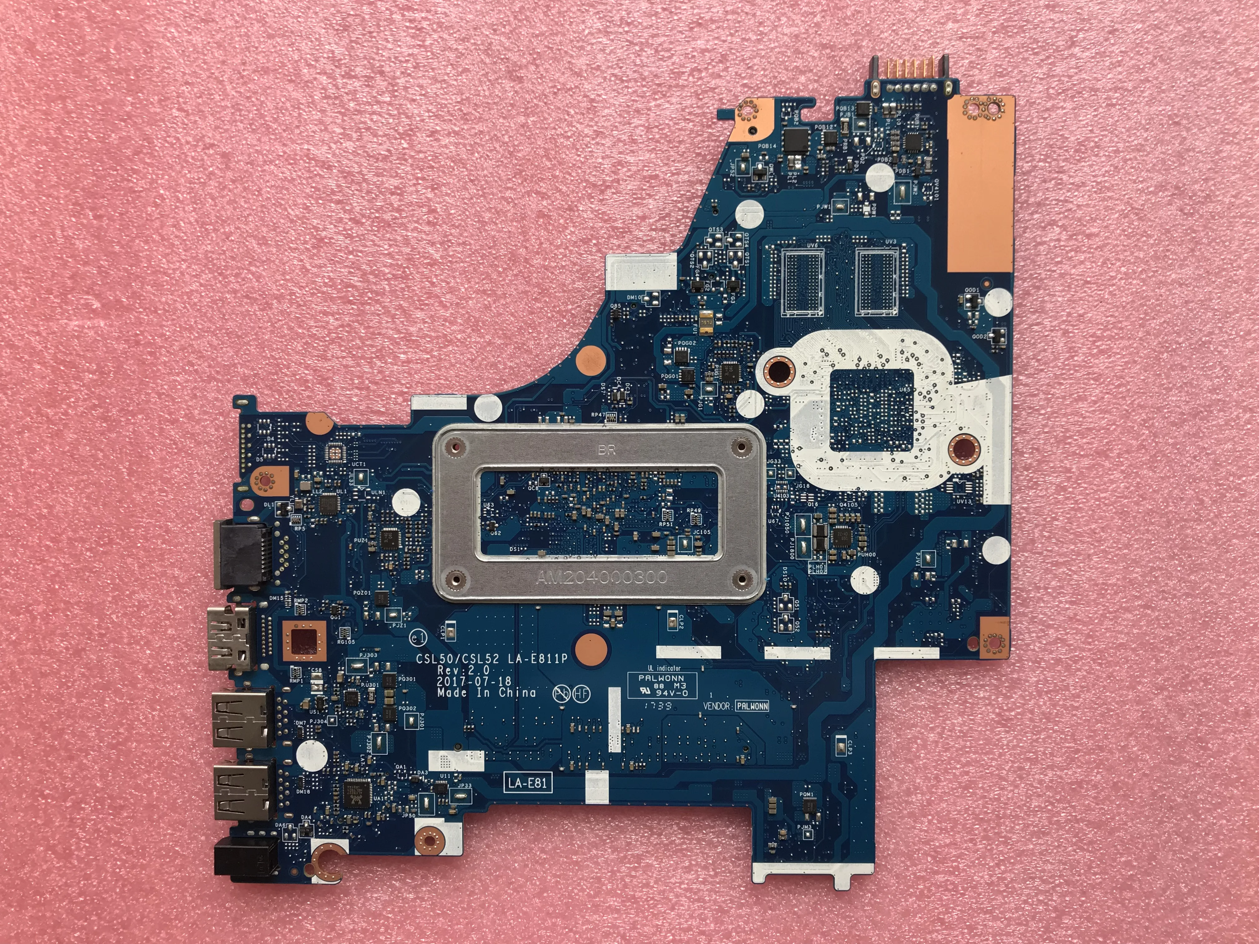 924754-001 924754-501 924754-601 LA-E811P для hp 15-BS материнская плата портативного компьютера с PentN3710 Процессор