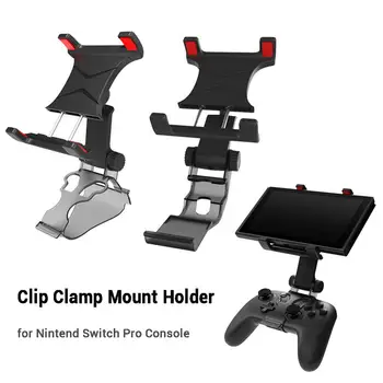 

Adjustable Game Controller Clamp Bracket Game Handle Clip Mount Holder Games Accessories Fit for Nintend Switch Pro Console