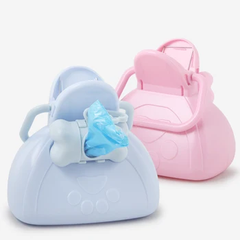 

Foldable Pet Dog Poop Bag Portable Outdoor Walking Dog Waste Diepenser Bags Light Weight Picker for Dog Cat Pets Cleanning Tools