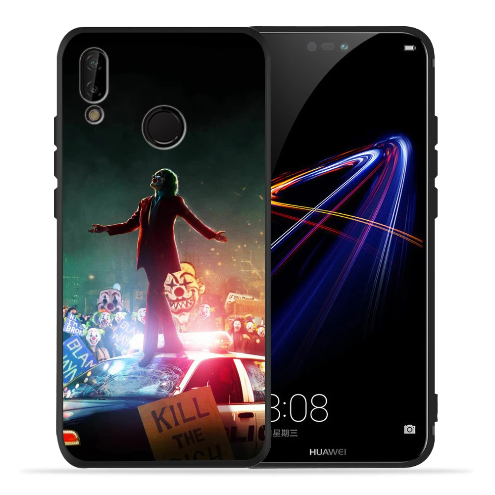 Чехол для телефона с джокером клоуном плохим человеком для Fundas huawei P20 Lite P20 Pro P30 Lite Pro P8Lite P9Lite P Smart P10 Lite Etui Capa - Цвет: 09