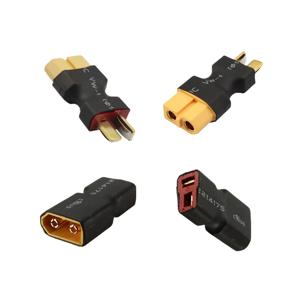 Adaptateur Connecteur T-Plug Mâle Vers XT60 Femelle – Pour Modélisme RC (1 Pièce)