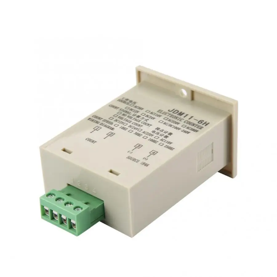 JDM11 6H электронный счетчик 6 цифр дисплей AC220V/DC36V/DC 24 V/DC 12V|Счетчики| |