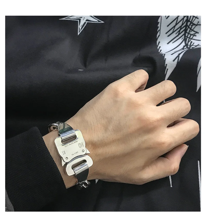 Металлический браслет с металлической пряжкой для ручного катания модный Аляски