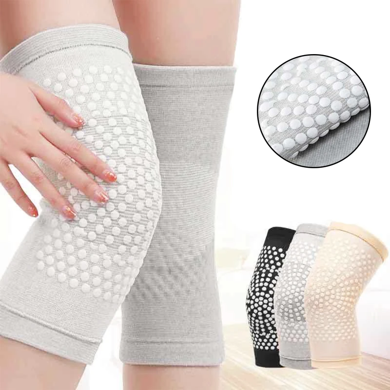 

1 Pair Self Heating Magnetic Therapy Knee Pads Sleeve Joint Pain Relief Recovery Arthritis Brace Support Protector Belt