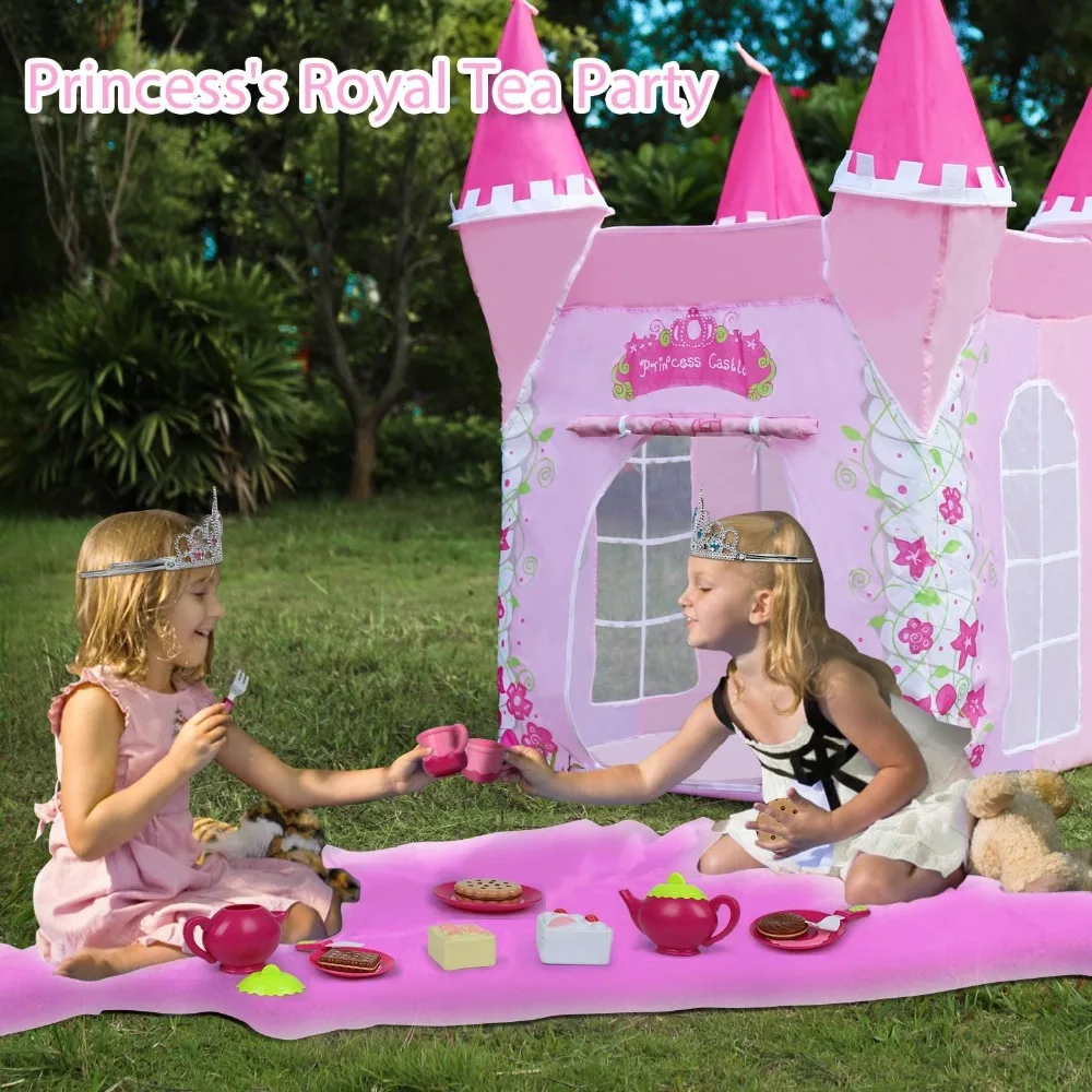 castelo de princesa para brincadeira de meninas,