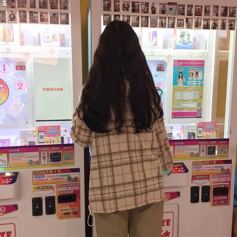 Harajuku флисовые толстовки с капюшоном больших размеров, Женские клетчатые толстовки с высоким воротом, Женские повседневные пуловеры с длинным рукавом, одежда, толстовка