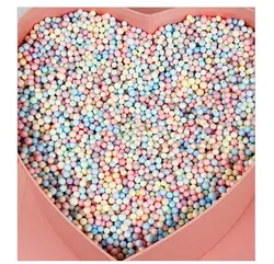 10 г цветной пенопластовый шар Филлер для подарочной упаковки девичник вечерние женские любимые прозрачная бирка Baby Shower Свадебный декор