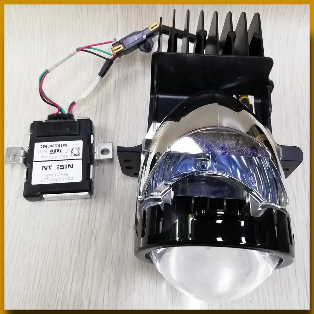 OEMHIDS блок управления фары CONT ASSY-светодиодный налобный фонарь 35500-23662 fo Ni-ssan Patrol Teana OEM светодиодный балласт объектива - Цвет: Lens X1 Ballast X1