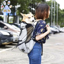 Переноска для собак, сумка для питомцев, рюкзак для путешествий, сумки для собак, Воздухопроницаемый моющийся рюкзак для прогулок на велосипеде