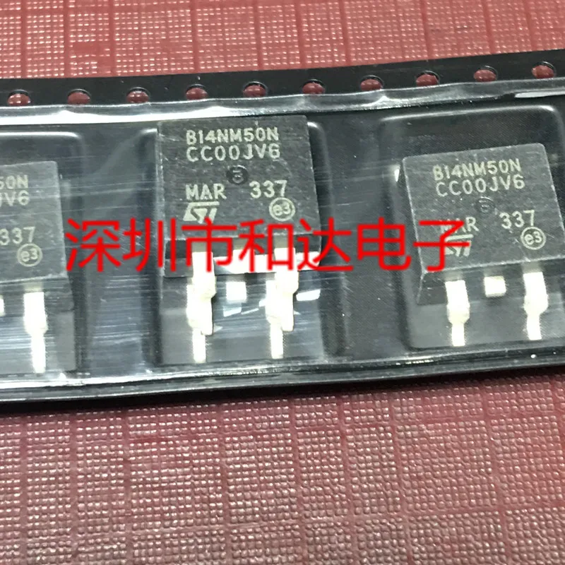 5 шт. B14NM50N STB14NM50N-263 500V 12A