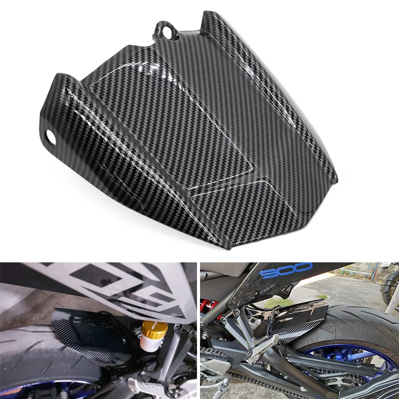 Motorcycle Mudguard Rear Fender Splash Mud Guard Carbon Fiber Abs For Yamaha Mt09 Fz09 Mt Fj 09