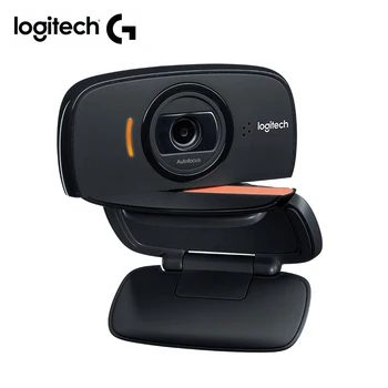 

Logitech B525 Webcam FULL HD 1080p Foldable 360° Swivel Business Web Camera for PC Laptop Live Stream Driving StreamCam with MIC
