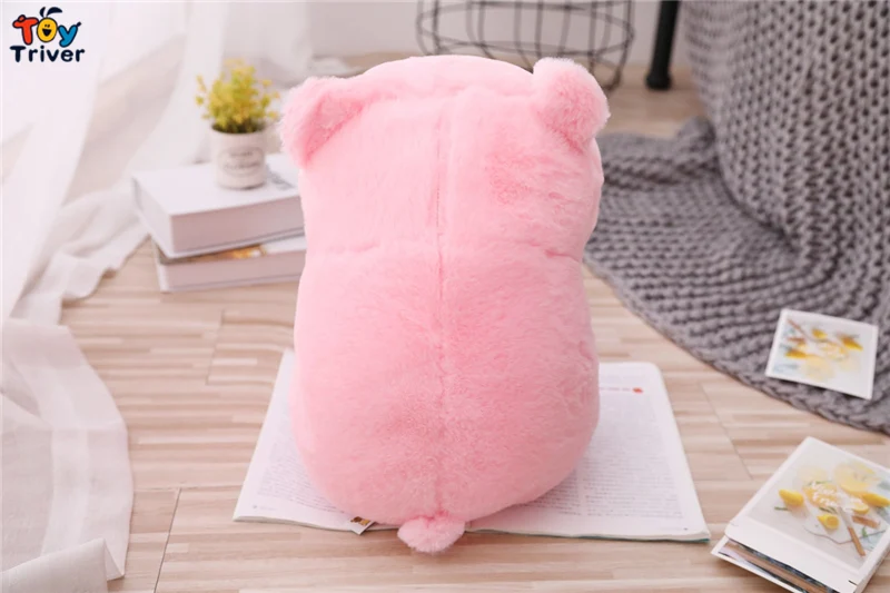 Kawaii Розовая Свинья плюшевая игрушка Triver мягкие животные свиньи кукла для маленьких мальчиков и девочек детский подарок на день рождения Рождество украшения