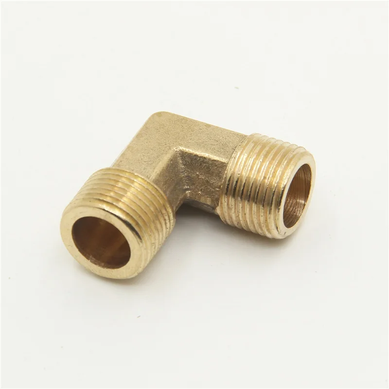 Hose Pipe Fitting Pipe Fitting Water Pipe Fitting 1/8" 1/4" 3/8" 1/2" 3/4" 1" Female / Male Thread 90 Deg Brass Elbow Pipe Fitting Connector Coupler For Water