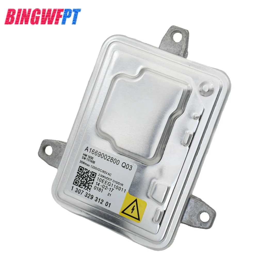2pcs For 2012-2013- M-ercedes-B-enz C ML GL SL SLK Class D1S Blub+ Xenon Headlight HID Ballast Control Unit A1669002800 Q03