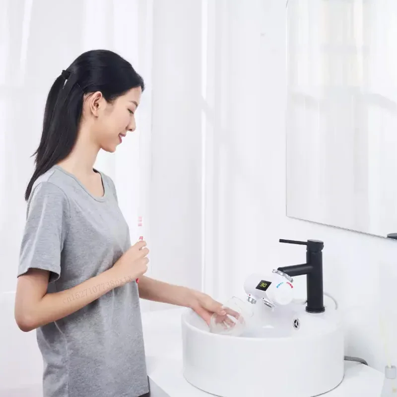 Xiaomi Mijia Xiaoda кран мгновенного нагрева кухонный электрический водонагреватель температура холодной и теплой воды регулируемый кран