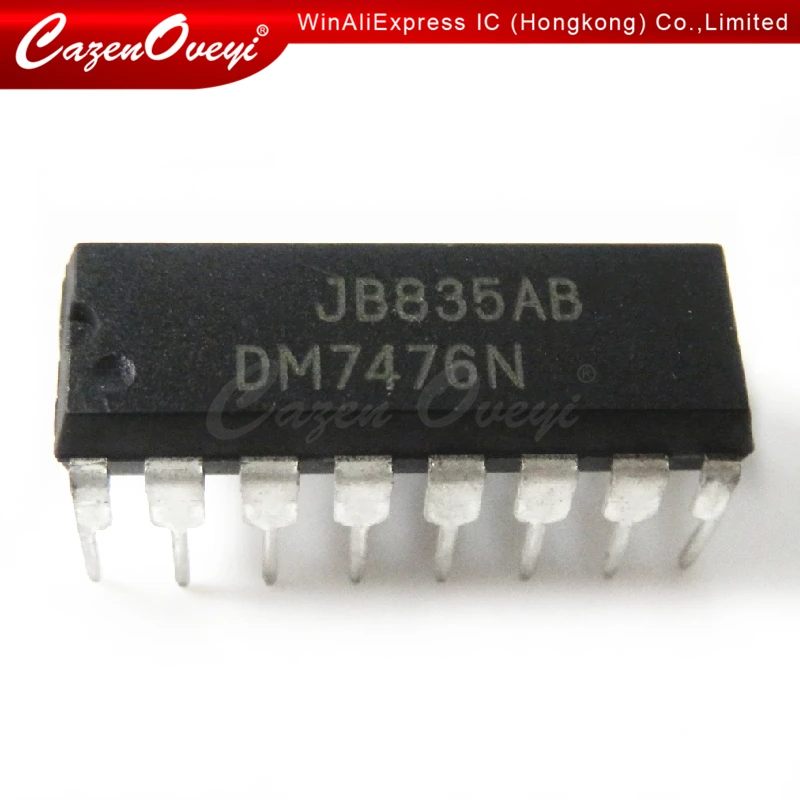 1pcs/lot DM7476N DM7476 DIP-16 In Stock | Электронные компоненты и принадлежности