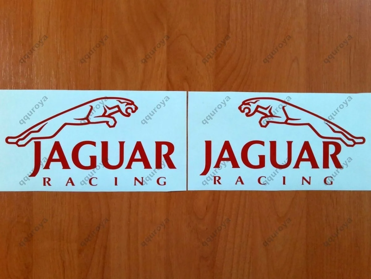 Для(2 шт.) Jaguar наклеяка на гоночный автомобиль наклейка евро гоночный мод f-type XJ XF XJR XE пара(160r