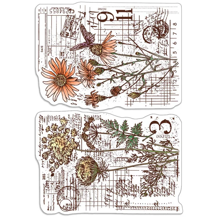 CLEAR STAMP bckground DIY Scrapbook Card album paper craft silicon rubber roller transparent stamps 0666