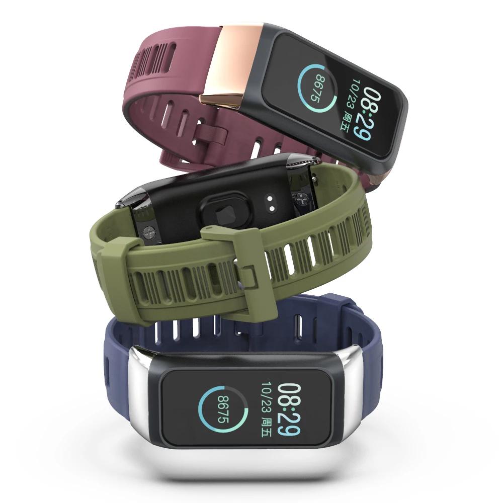 Ремешок для смарт часов Huami Amazfit Band Cor 2 силиконовый ремешок на запястье браслеты