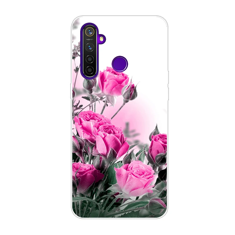 Чехол для OPPO Realme 5 силиконовый мягкий чехол телефона s Pro Realme5 5Pro задняя крышка из