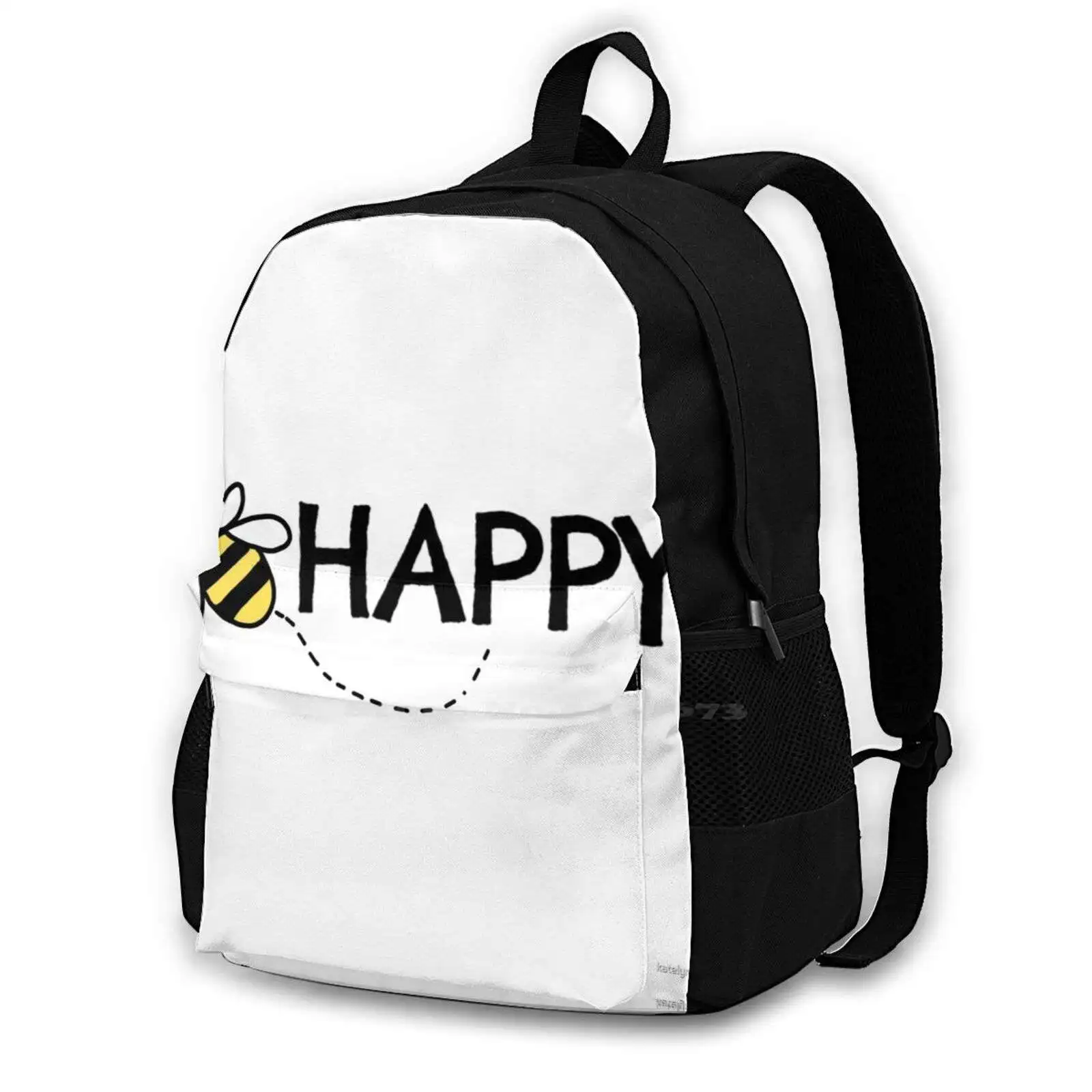 

Школьные дорожные сумки для мужчин и женщин, сумки для путешествий с Пчелой для подростков, счастливых быть счастливыми пчелами, милые спасательные пчелы