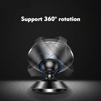 LCHEERS Car Phone Holder Magnetic Universal Magnet Phone Mount For iPhone X Xs 12 Max Samsung Car Mobile Cell Phone Holder Stand - Image 6