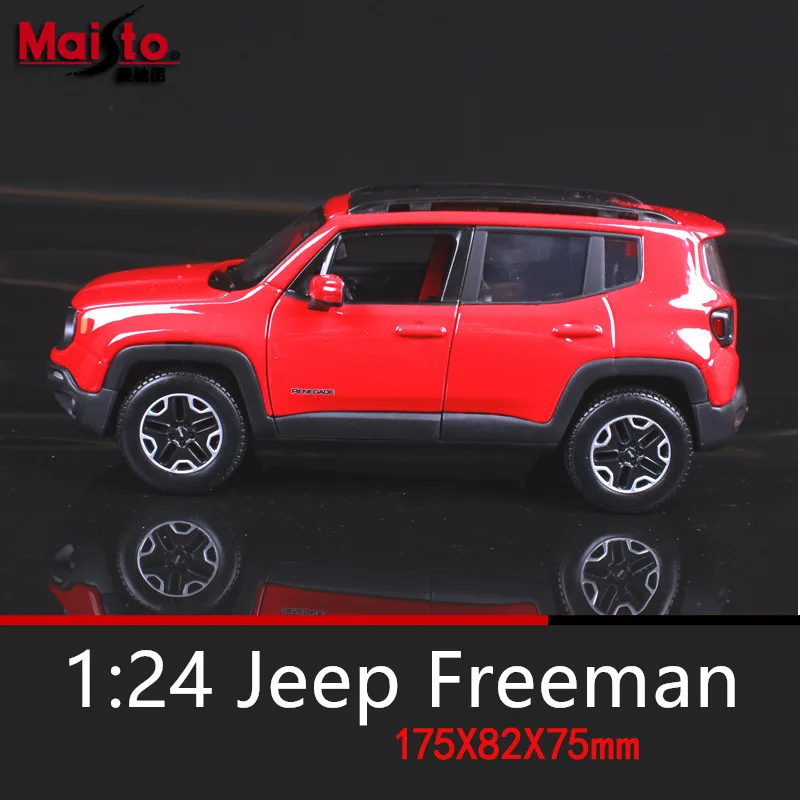 Maisto 1:24 Jeep RENEGADE модель автомобиля из сплава, модель автомобиля, украшение автомобиля, коллекция, Подарочная игрушка