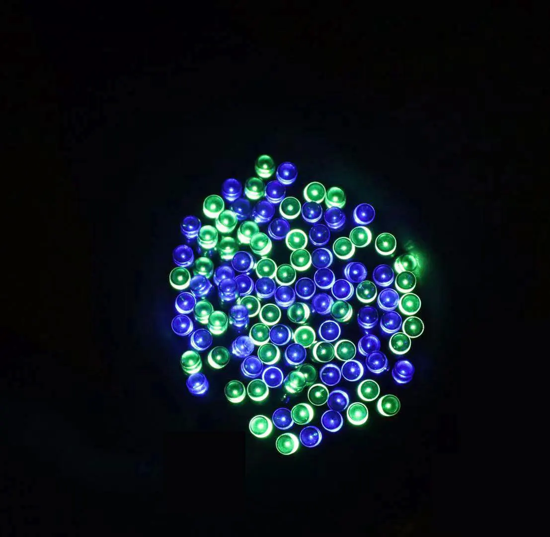 USB Освещение цепи дистанционное управление водонепроницаемый 200led освещение цепи на открытом воздухе Рождество Хэллоуин комната декоративные святящиеся полосы человек