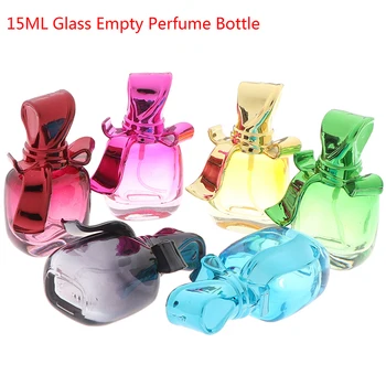 

15Ml Glass Empty Perfume Bottles Spray Atomizer Refillable Bottle Scent Case Makeup Tool 6 Colors