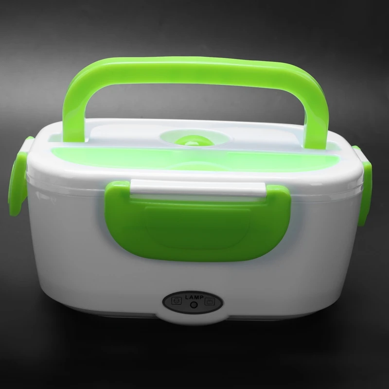 Portable Electric Lunch Box Heated Meal Prep Rice Food Warmer Dinnerware Sets For Kid Bento Box Travel/Office