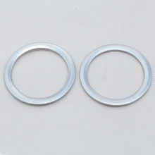 Embellecedor de rejilla de ventilación para salpicadero de coche, embellecedor de AC cromado para Mercedes Benz ML GL W164 X164