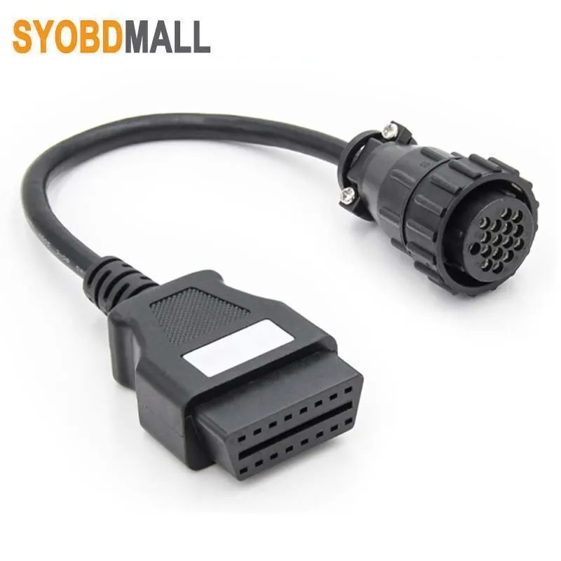 OURANTOOLS Cavo di prolunga OBDII a 16 pin maschio a femmina, cavo di prolunga diagnostico OBD per auto, connettore OBD2, 60 cm (materiale in nylon spesso