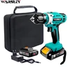 21V Electric Screwdriver Cordless Drill Screwdrivers Power Tools  Lithium-Ion Battery Drive Adjustable Torque Self-Locking Chuck ► Photo 1/6