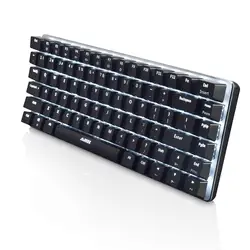Clavier mécanique de jeu filaire AK33, 82 touches, interrupteur pour PC de bureau, ordinateur 