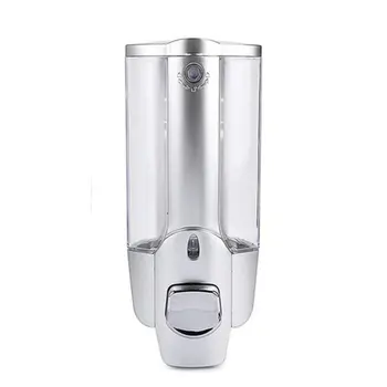 

Wall-mounted Plastic Manual Single-head Soap Liquid Box Hotel Soap Dispenser Hand Sanitizer Box Washing
