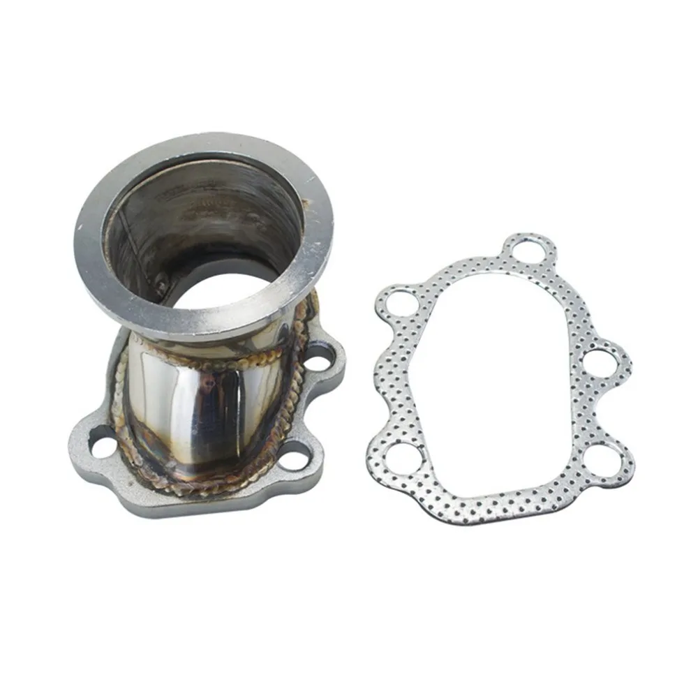 Modified Auto Accessories Universal Stainless steel Turbocharger 5-Hole for Flange Base With Gasket For T25 T28