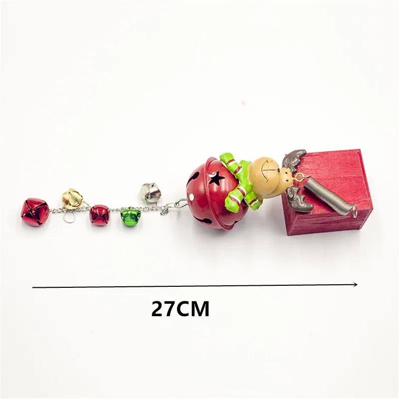 Navidad украшения для рождественской елки подвеска с бубенчиками Diy Bauble Natal украшения для дома год подарок