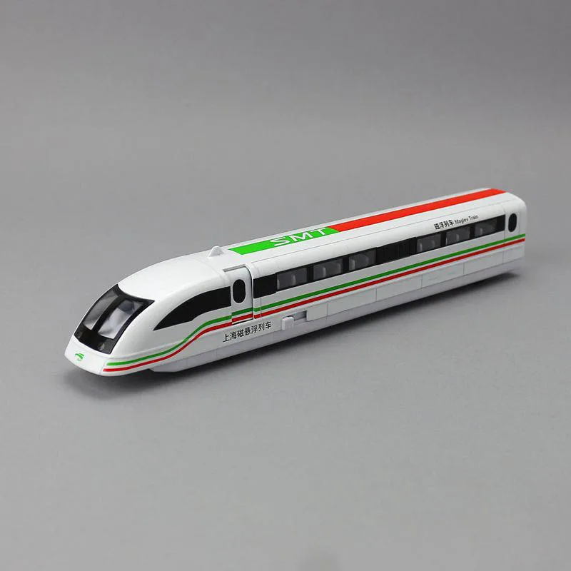 1/87 High Simulation Maglev Train Alloy Model Toy Car High-speed