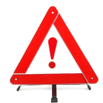 

Foldable Car Safe Reflective Warning Rack Parking Warning Sign Tripod Small with Exclamation Mark