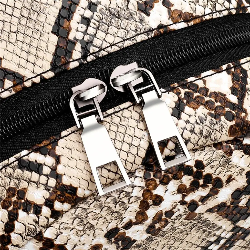 Aelicy Backpack Women Pu Leather Female Backpacks Teenager Fashion Leopard Students Shoulder Bag Knapsack 1203