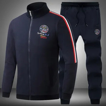 

New Hot Tracksuits Men Sweatshirt Sporting 2020 Gyms Pants Casual Men's Autumn And Winter Shark Brands Sets Sportswear Fitness