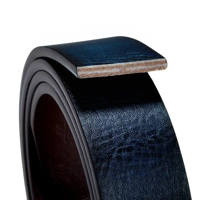 Hi-Tie Blue Emboss Leather Men's Belts M Letter Automatic Buckles Ratchet  Waistband Belt for Men Jeans Dress Wedding Business XL - AliExpress