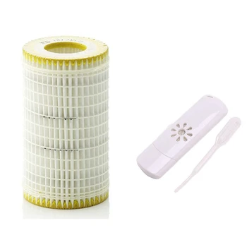 

1 Set USB Car Aromatherapy Diffuser Aroma Humidifier Essential Oil & 1 Set Engine Oil Filter Kit