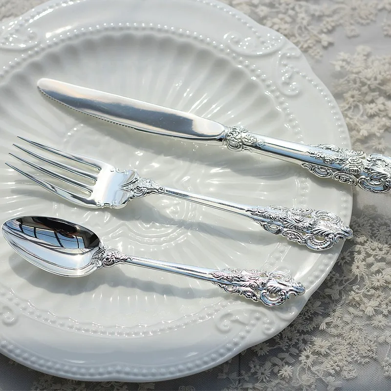 retro spoon Cutlery Set (8)