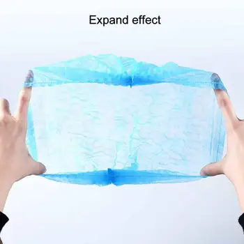 

100pcs Mask Partner Disposable Non Woven Fabric Hair Net Caps Sterile Catering Hat Makeup Hair Net Caps respirator