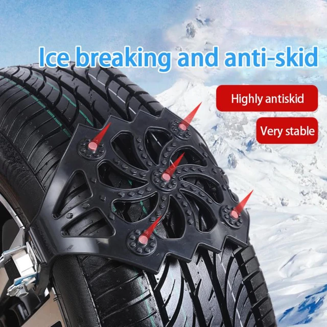 Chaîne de pneu de voiture universelle, pour roue de SUV, pour neige,  antidérapante, pour glace, neige, boue, accessoires de sécurité routière,  hiver - AliExpress