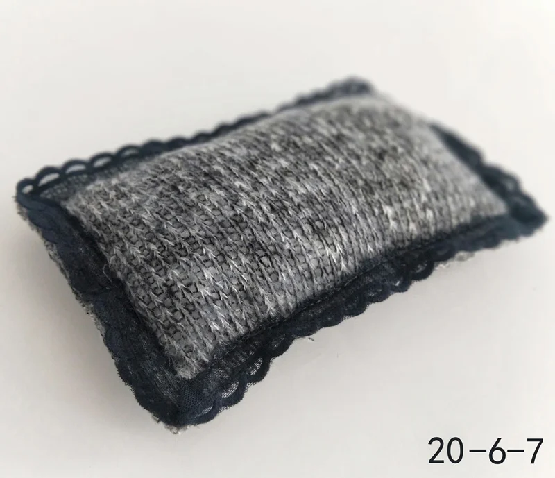 Grey pillow Ylsteed костюм для новорожденного ребенка, реквизит для фотосъемки младенцев, одеяло для съемки маленького джентльмена, шапочка для малыша, уши, шапка для новорожденного - Цвет: Grey pillow